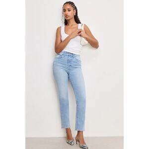 Good American Always Fits Good  Classic Straight Jeans Size 14-18